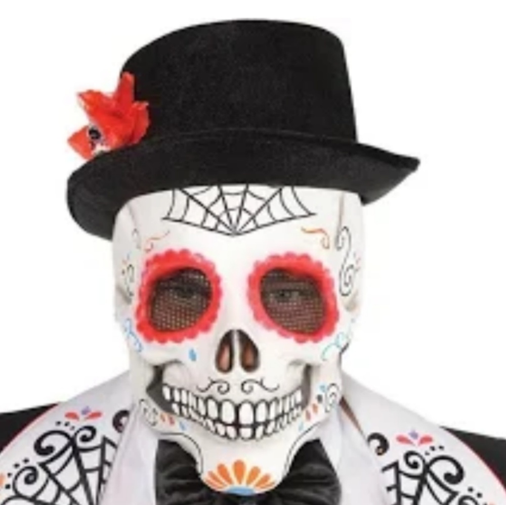 Day of Dead Sugar Skull mask
